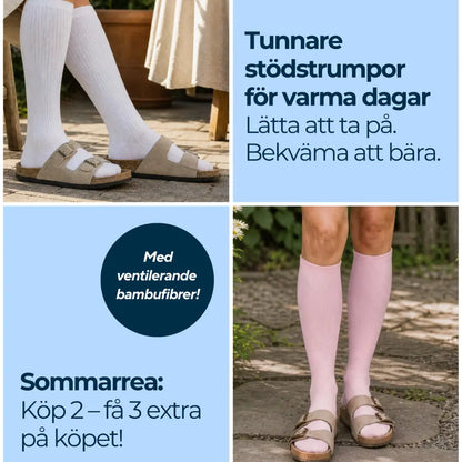 Diasocks tunn stödstrumpa